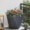 Donica Antracyt 50 x 50 x 50 cm Stal