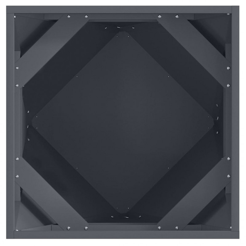 Donica Antracyt 50 x 50 x 50 cm Stal