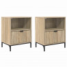 Szafka Nocna z szufladą 2 pcs dąb sonoma 49 x 36 x 61 cm