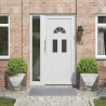 Donica 2 pcs Srebrny 50 x 50 x 50 cm Stal Galwanizowana