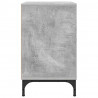 Szafka Nocna z szufladą 2 pcs Betonowy szary 49 x 36 x 61 cm