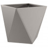 Donica 2 pcs Rdzawy 50 x 50 x 50 cm
