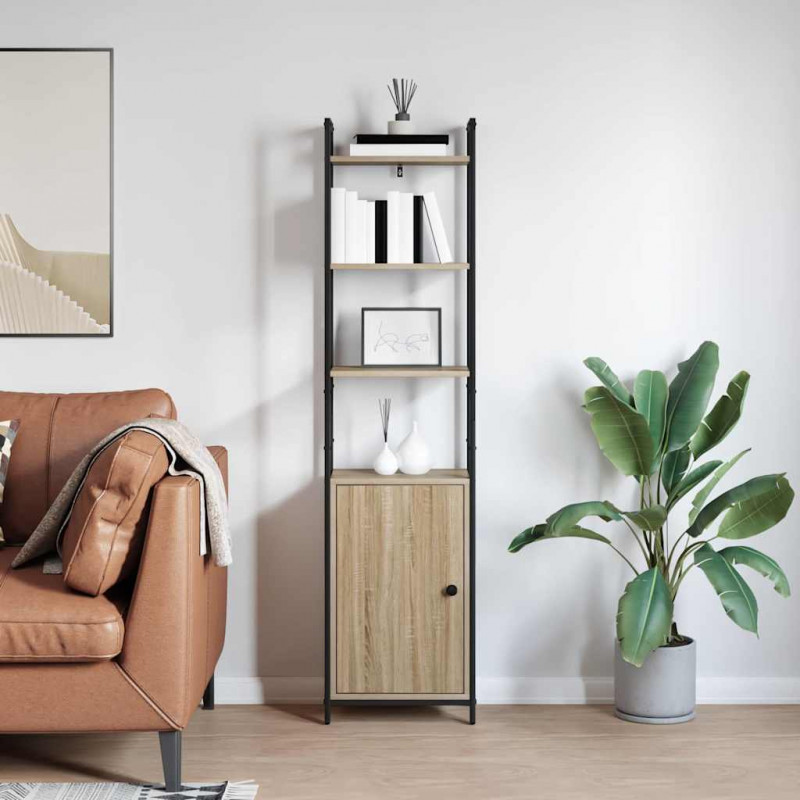 Szafka na książki Dąb Sonoma 40 x 24 x 161 cm