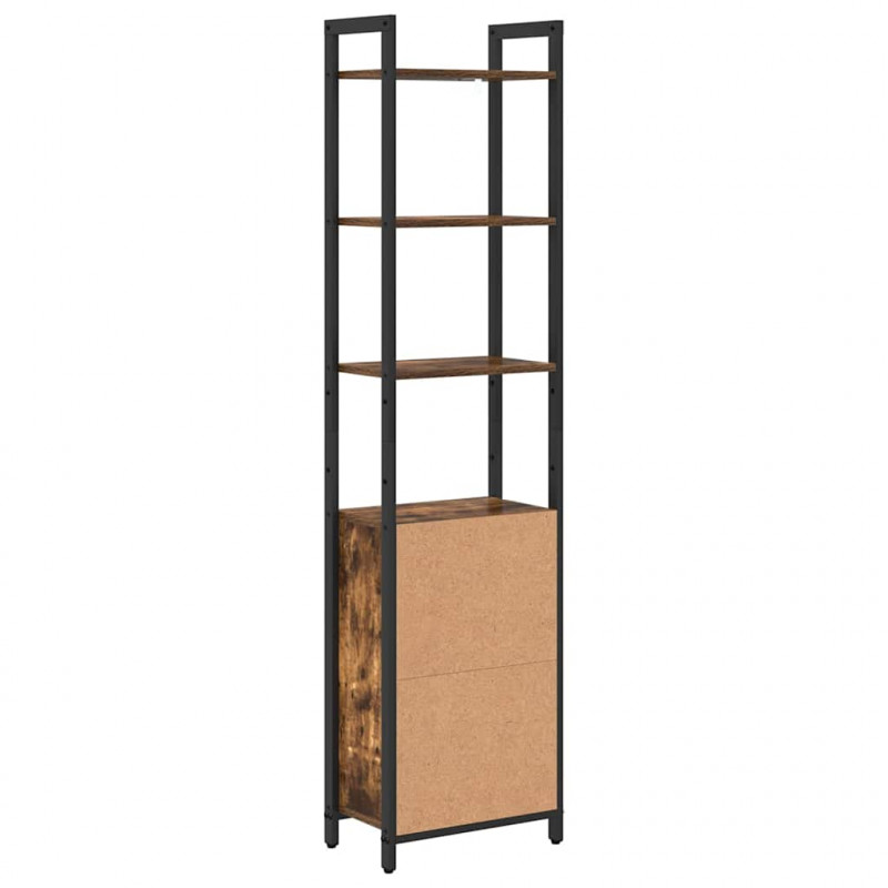 Szafka na książki Dąb wędzony 40 x 24 x 161 cm