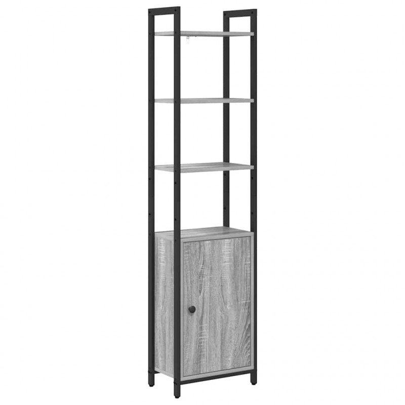 Szafka na książki Szary Sonoma 40 x 24 x 161 cm