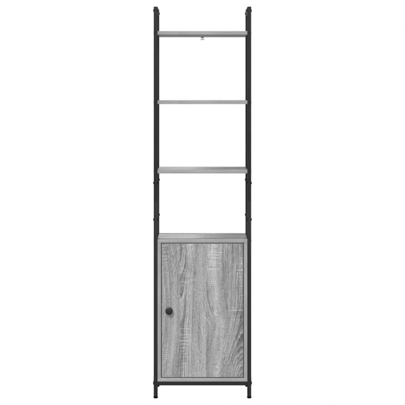 Szafka na książki Szary Sonoma 40 x 24 x 161 cm