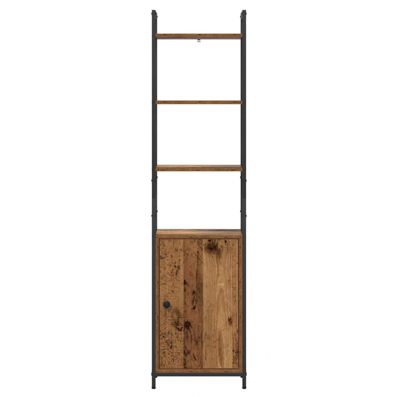 Szafka na książki Stare drewno 40 x 24 x 161 cm