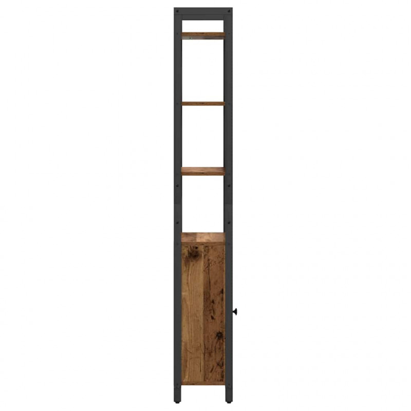 Szafka na książki Stare drewno 40 x 24 x 161 cm