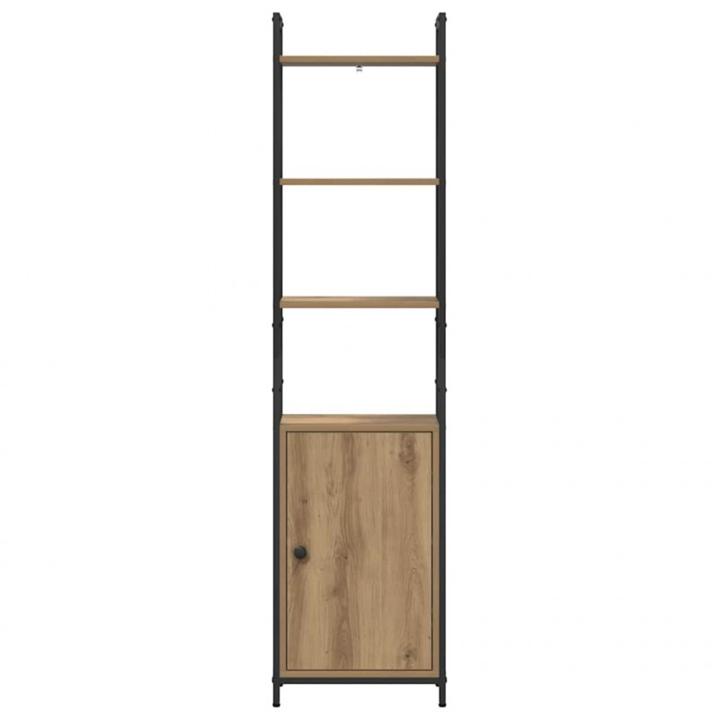 Szafka na książki Dąb rzemieślniczy 40 x 24 x 161 cm
