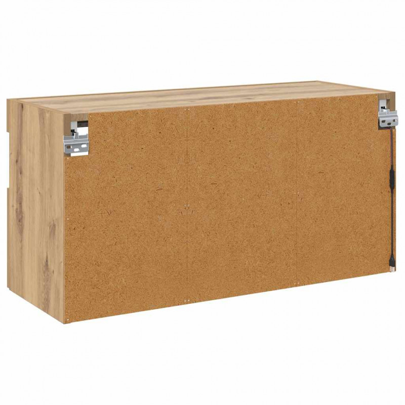 Szafka pod telewizor Dąb rzemieślniczy 80 x 30 x 40 cm