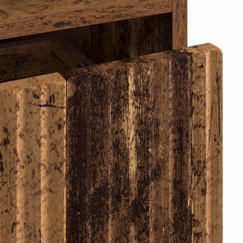 Szafka Nocna z szufladą 2 pcs Stare drewno 49 x 36 x 61 cm