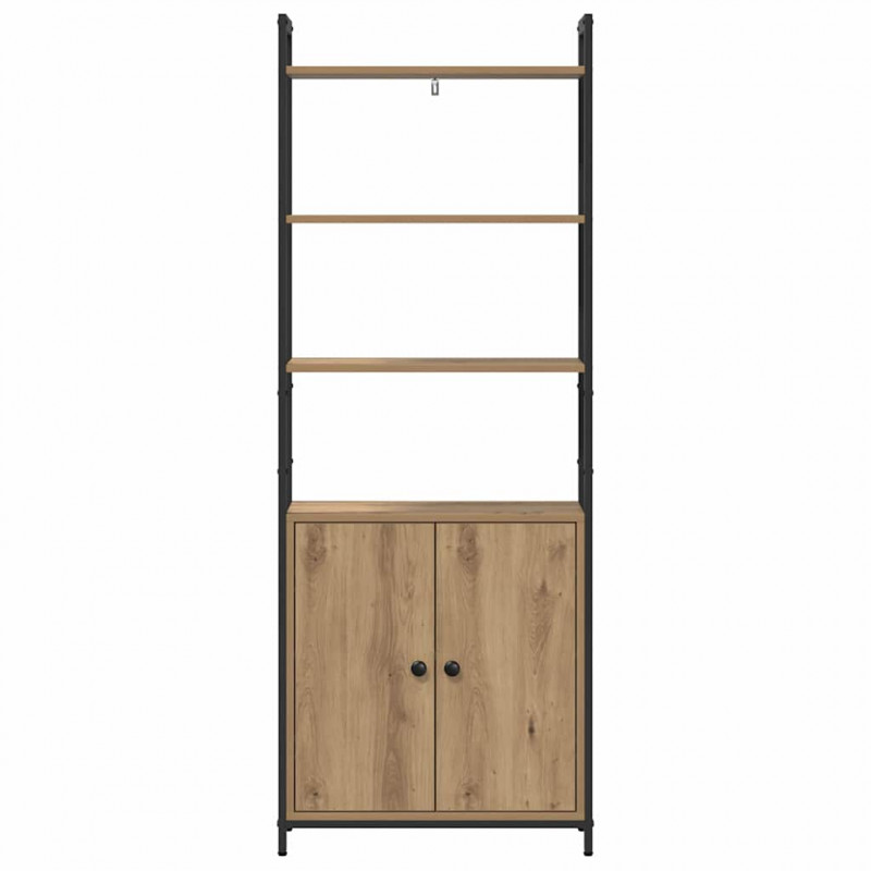 Szafka na książki Dąb rzemieślniczy 60 x 24 x 161 cm