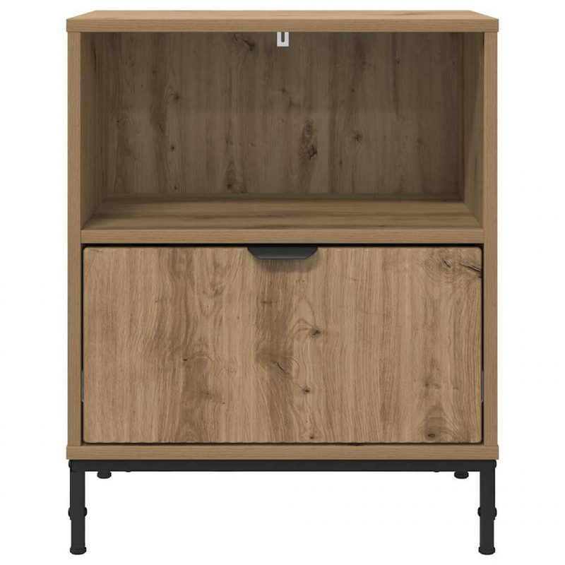 Szafka Nocna z szufladą 2 pcs dąb artisan 49 x 36 x 61 cm