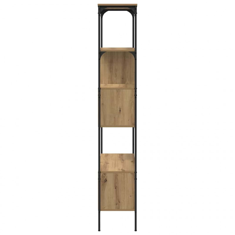 Półka na książki Dąb rzemieślniczy 76 x 33 x 188,5 cm
