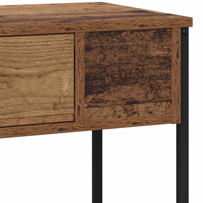 Konsola Stare drewno 100 x 34.5 x 75 cm Materiał drewnopochodny