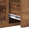 Konsola Stare drewno 100 x 34.5 x 75 cm Materiał drewnopochodny