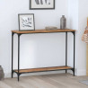 Konsola Stare drewno 101 x 30.5 x 75 cm Materiał drewnopochodny