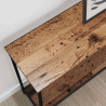 Konsola Stare drewno 101 x 30.5 x 75 cm Materiał drewnopochodny