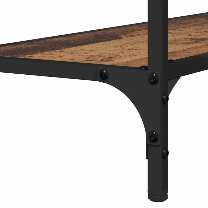 Konsola Stare drewno 101 x 30.5 x 75 cm Materiał drewnopochodny