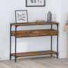 Konsola Stare drewno 100 x 29 x 75 cm Materiał drewnopochodny