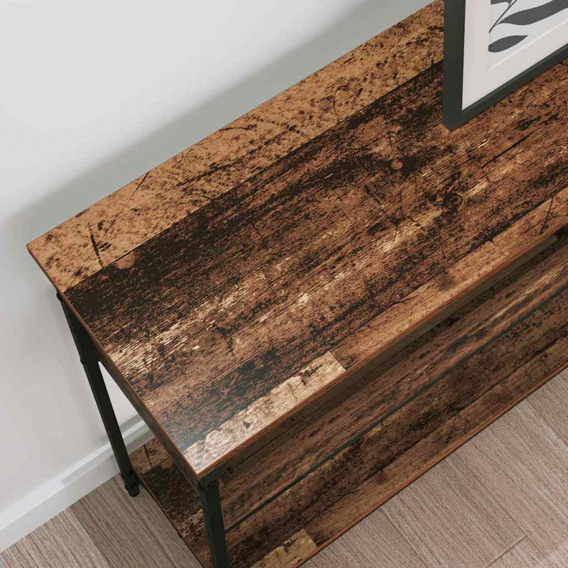 Konsola Stare drewno 100 x 29 x 75 cm Materiał drewnopochodny