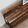 Konsola Stare drewno 100 x 29 x 75 cm Materiał drewnopochodny