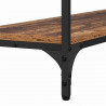 Konsola Stare drewno 100 x 29 x 75 cm Materiał drewnopochodny