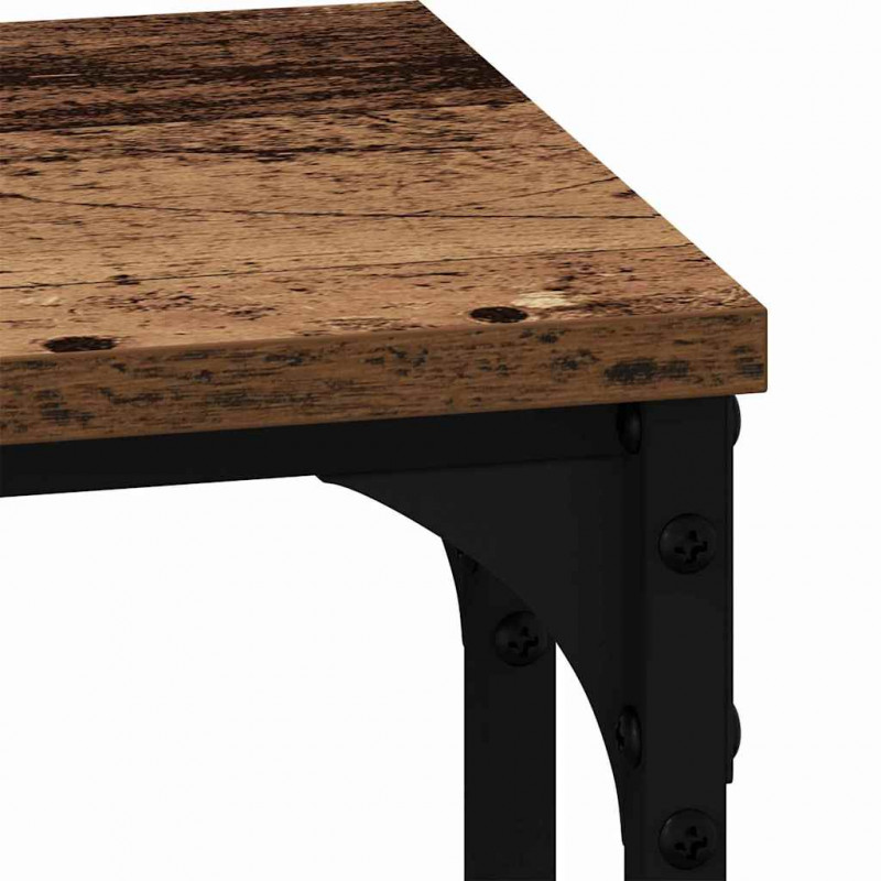Stolik Kawowy Nesting 3 pcs Stare drewno