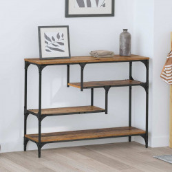Konsola Stare drewno 100 x 30 x 75 cm Materiał drewnopochodny