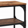 Konsola Stare drewno 100 x 30 x 75 cm Materiał drewnopochodny