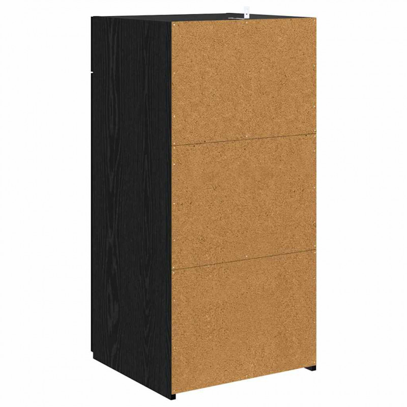Bufet Czarny dąb 45 x 42,5 x 93 cm Materiał drewnopochodny