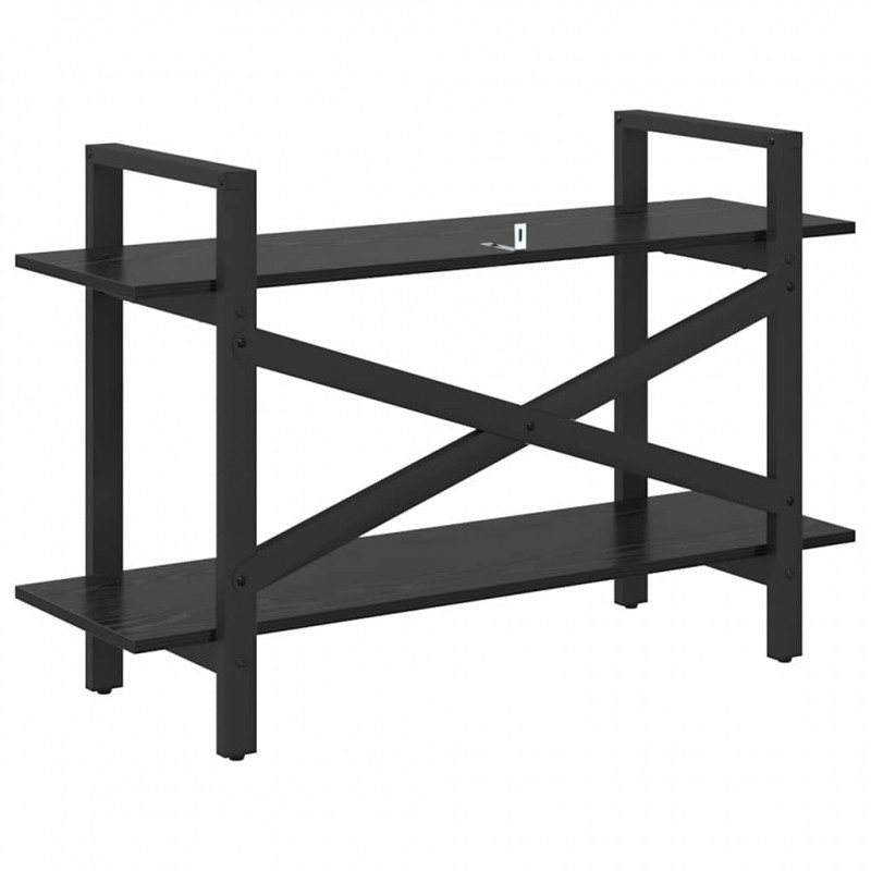 Półka na książki Czarny Dąb 100 x 33,5 x 64 cm