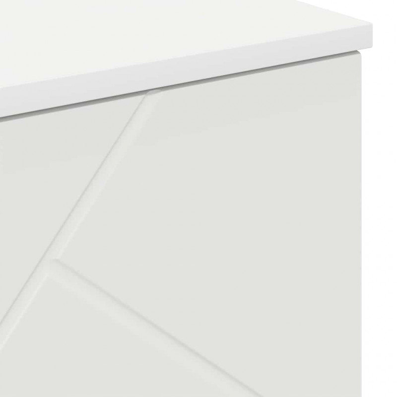Szafka Łazienkowa z przechowywaniem Biały 60 x 35 x 80 cm