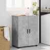 Szafka Łazienkowa z drzwiami Betonowy szary 60 x 35 x 80 cm