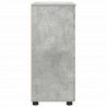 Szafka Łazienkowa z drzwiami Betonowy szary 60 x 35 x 80 cm