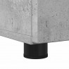 Szafka Łazienkowa z drzwiami Betonowy szary 60 x 35 x 80 cm
