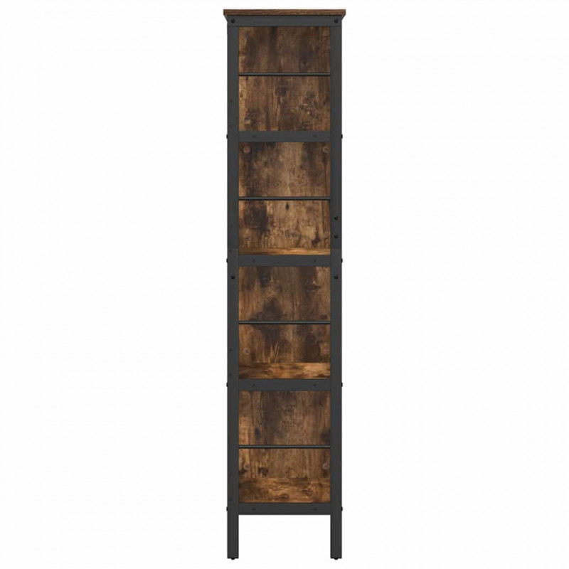 Półka na książki Dąb wędzony 82 x 32 x 144,5 cm