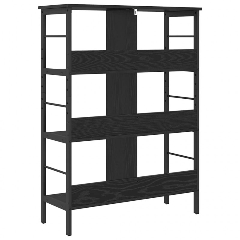 Półka na książki Czarny Dąb 82 x 32 x 112 cm