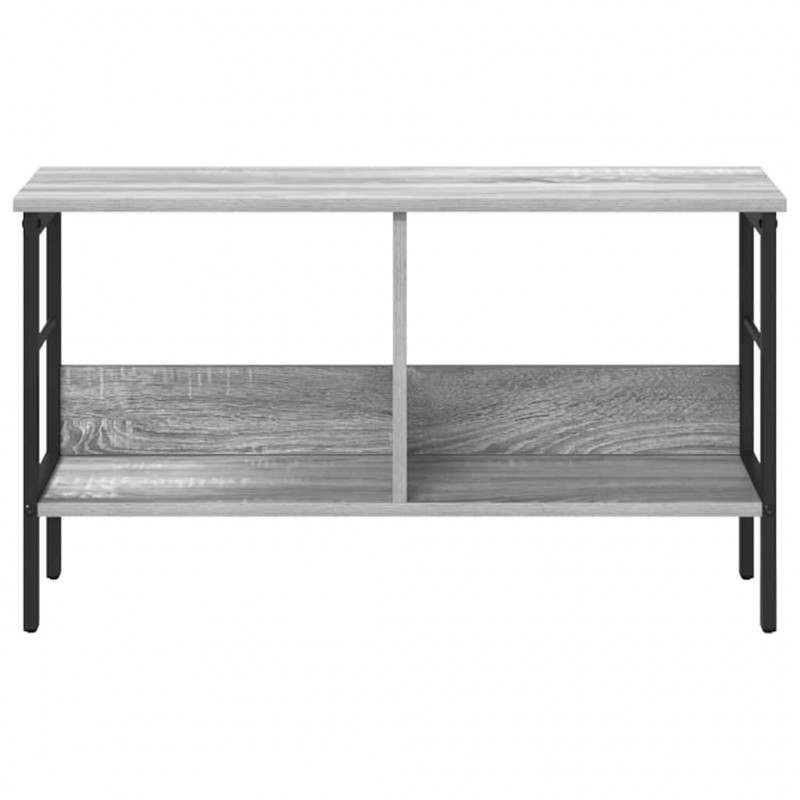 Półka na książki Szary Sonoma 82 x 32 x 47 cm