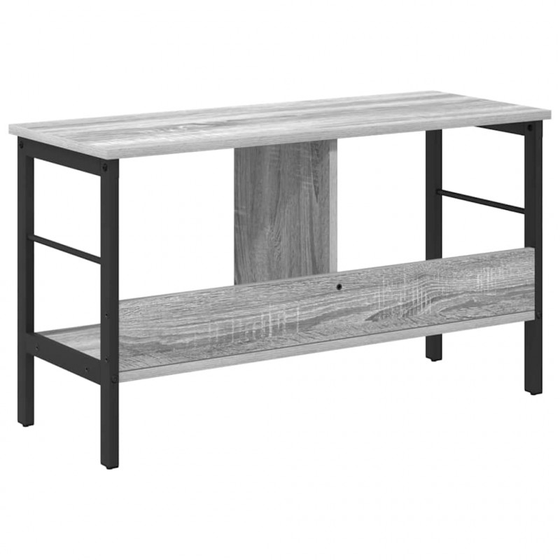 Półka na książki Szary Sonoma 82 x 32 x 47 cm