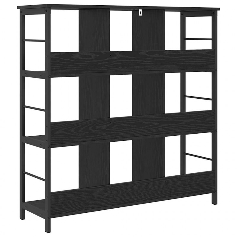 Półka na książki Czarny Dąb 102 x 32 x 104,5 cm