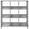 Półka na książki Szary Sonoma 102 x 32 x 104,5 cm
