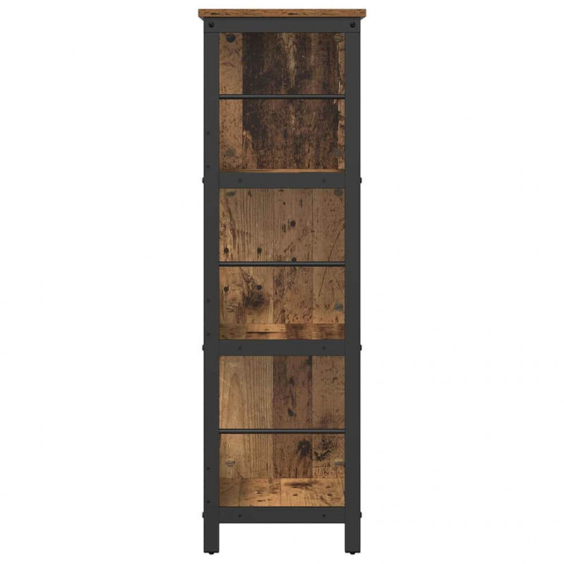 Półka na książki Stare drewno 102 x 32 x 104,5 cm