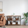 Półka na książki Stare drewno 102 x 32 x 72,5 cm