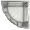 Doniczka Różnorożna Srebrny 30 x 30 x 35 cm Stal galwanizowana