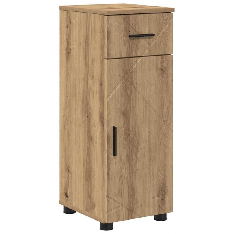 Szafka Łazienkowa z szufladą Dąb rzemieślniczy 30 x 35 x 80 cm