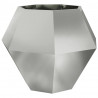 Donica Srebrny 100 x 100 x 80 cm Stal Galwanizowana