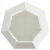 Donica Biały 75 x 75 x 60 cm Stal