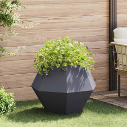 Donica Antracyt 75 x 75 x 60 cm Stal