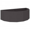 Donica Czarny 120 x 60 x 35 cm Stal